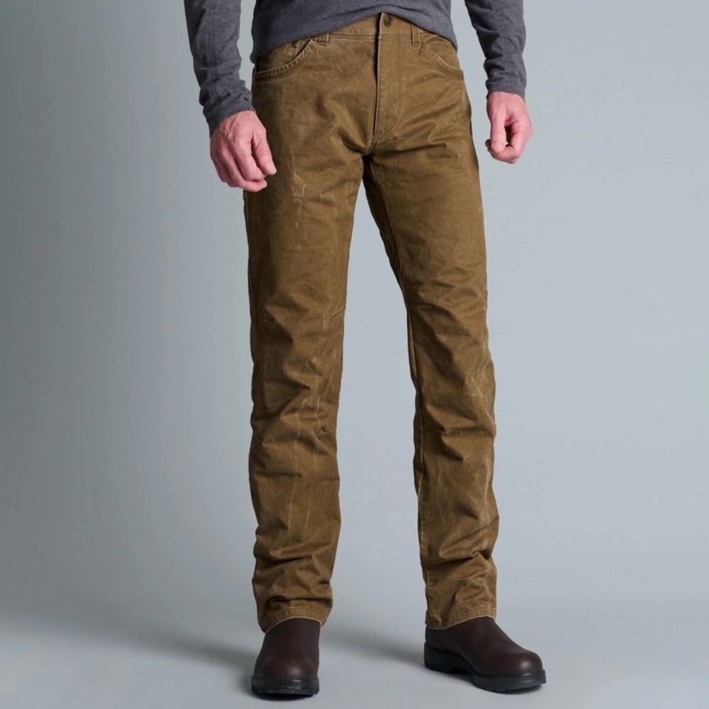 Kuhl Rydr Vintage Patina 32x32 brown cotton blend pants